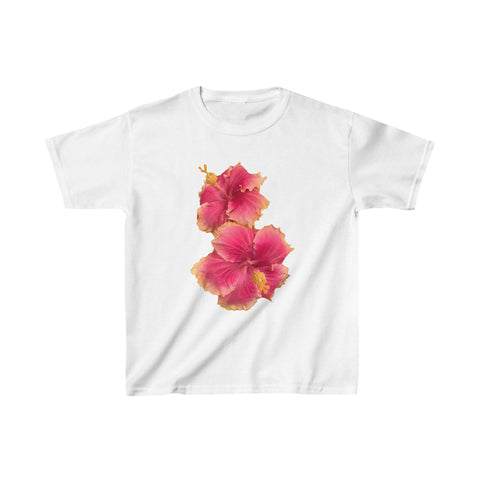 ''Hibiscus Twins'' Baby Tee