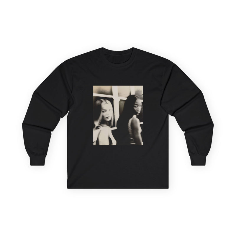 it girl graphic long sleeve shirt - alternate view - Sadie's Lore