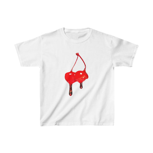 ''Cherry Dip'' Baby Tee