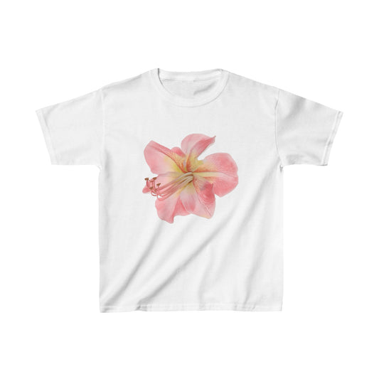 USA ''Blush Hibiscus'' Baby Tee