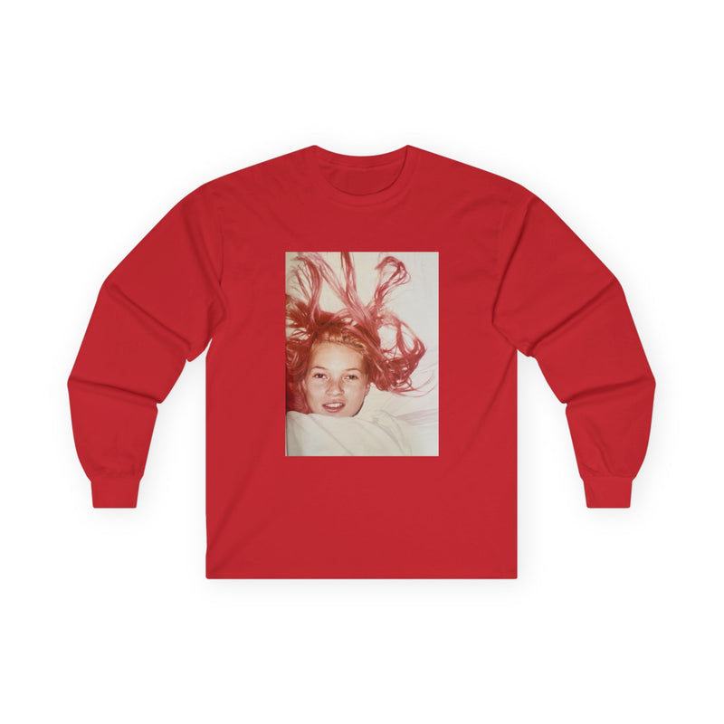 pink coquette graphic long sleeve shirt - alternate view - Sadie's Lore