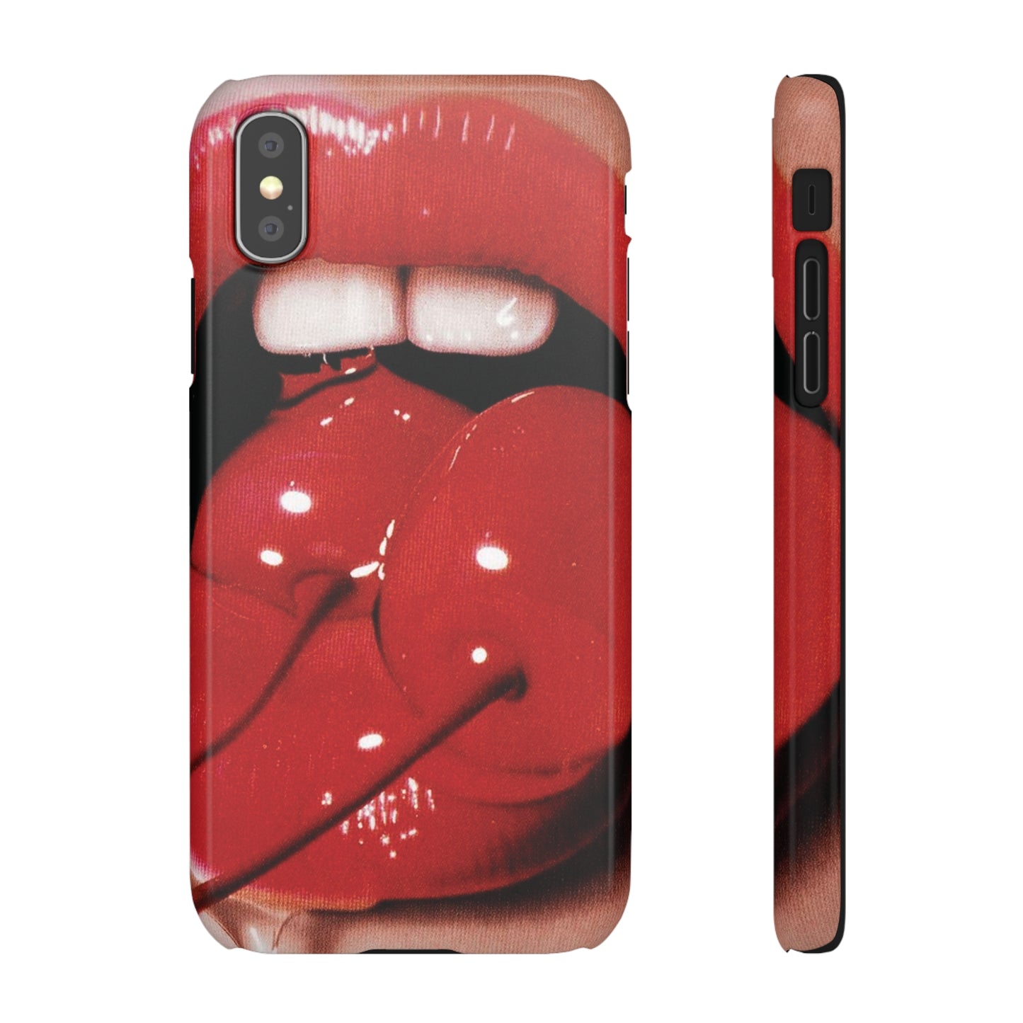 ''Cherries Kiss '' Phone Case