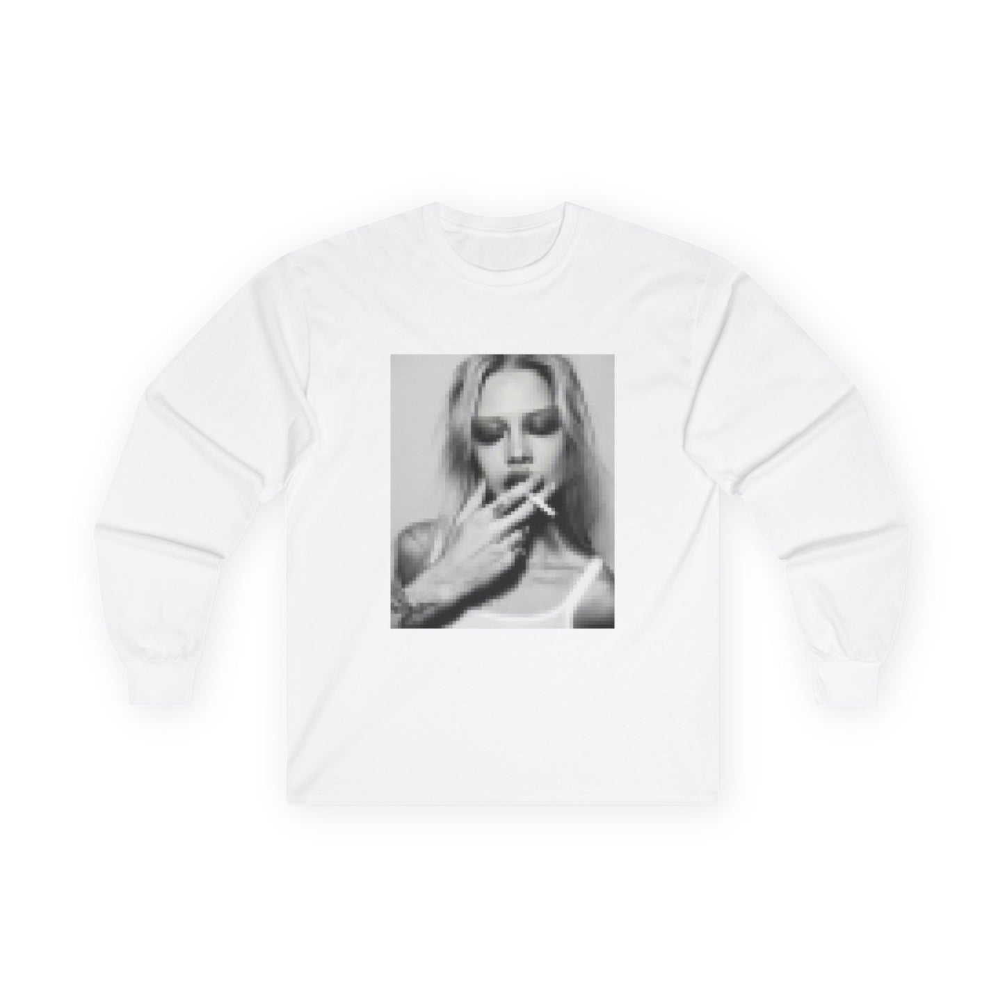 red streetwear graphic long sleeve shirt - trendy womens streetwear from Sadie's Lore