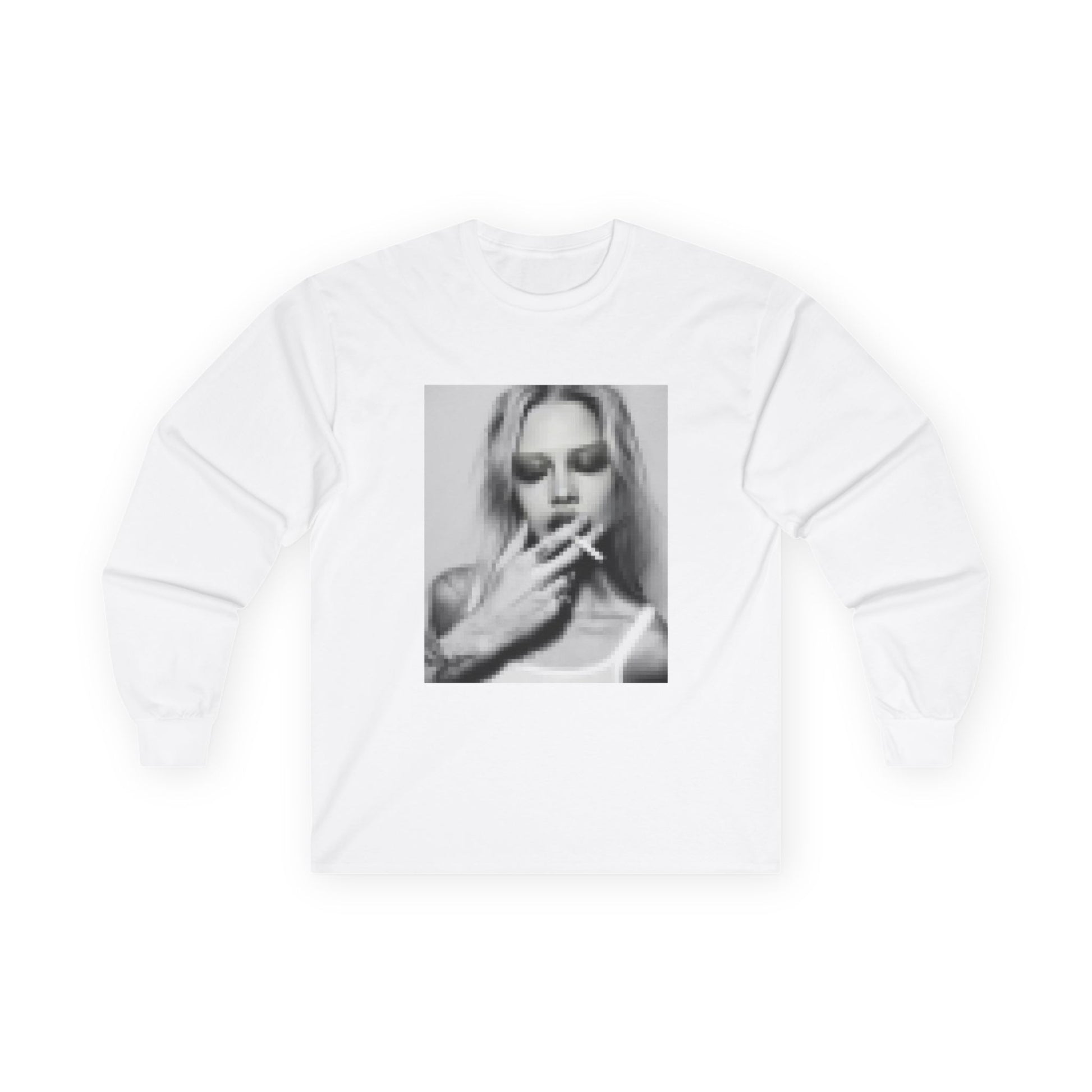 red streetwear graphic long sleeve shirt - trendy womens streetwear from Sadie's Lore