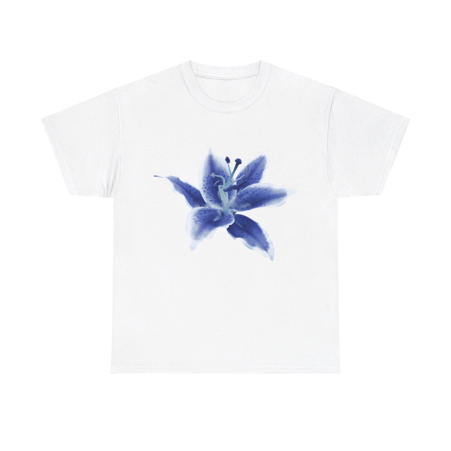 ''Blue Lilly Flower'' Classic Tee