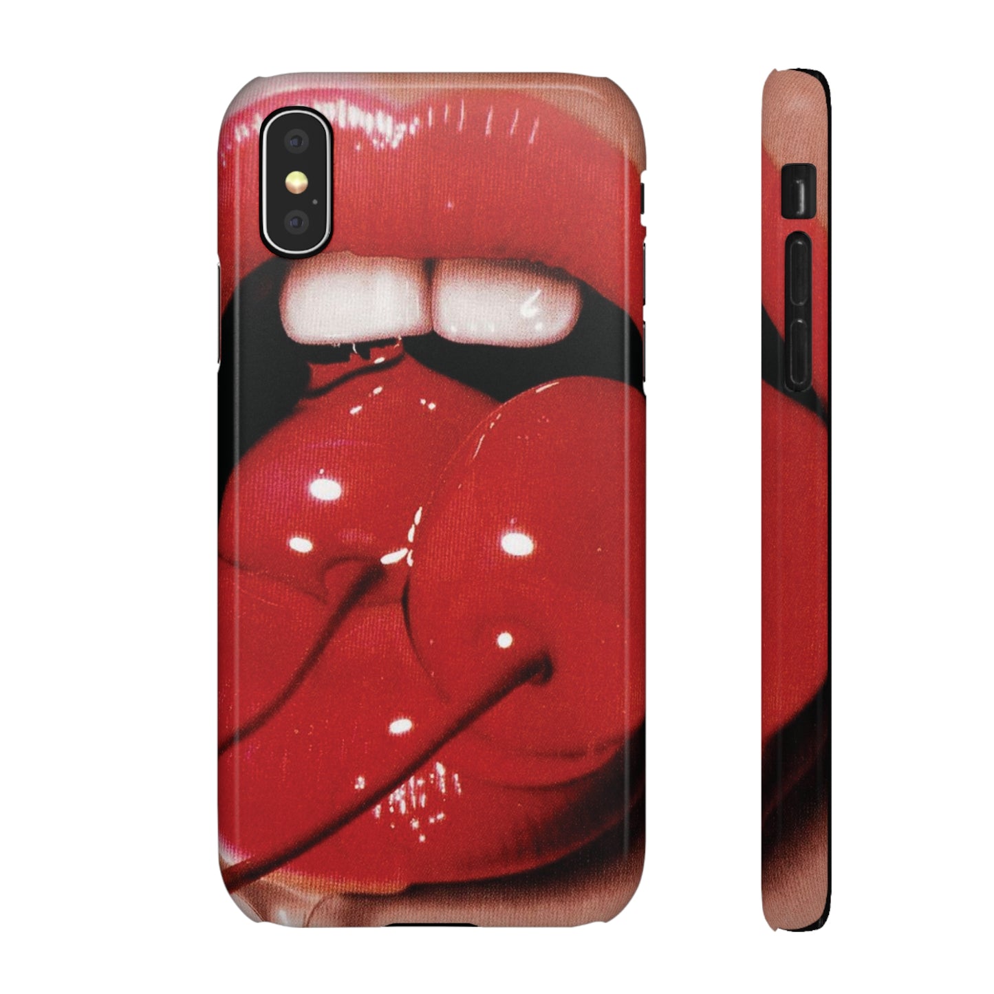 ''Cherries Kiss '' Phone Case