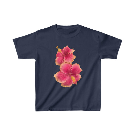 ''Hibiscus Twins'' Baby Tee