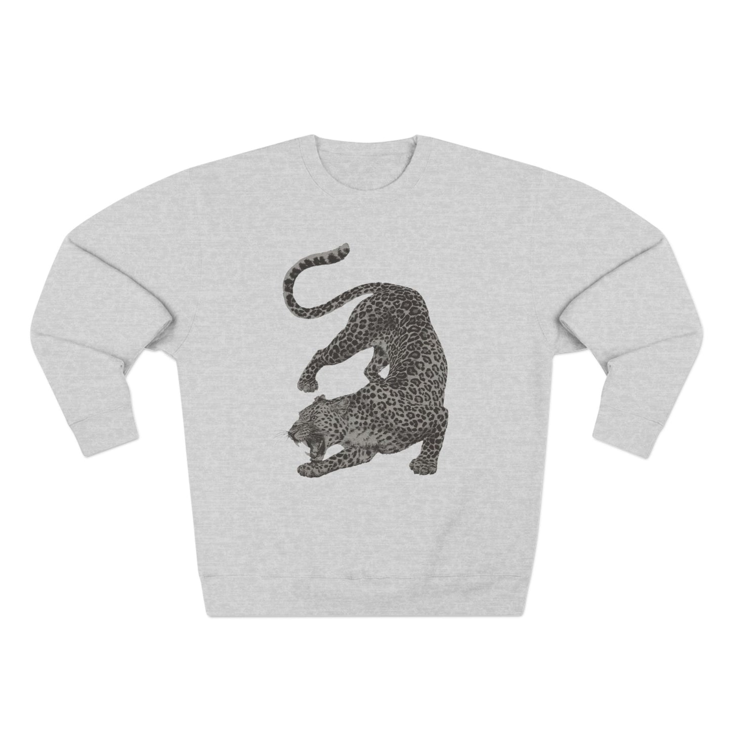 ''Safari Chic'' Fleece Crewneck