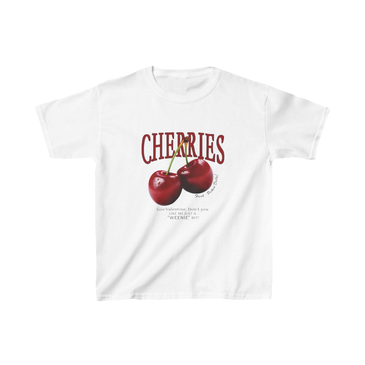 ''Gos Valentine Cherries'' Baby Tee