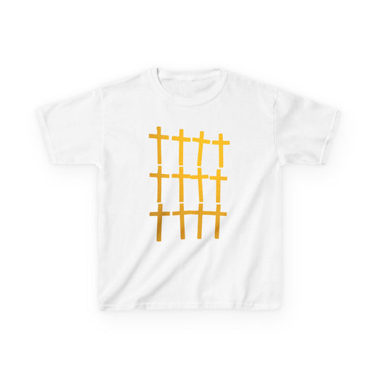 ''Yellow Crosses'' Baby Tee