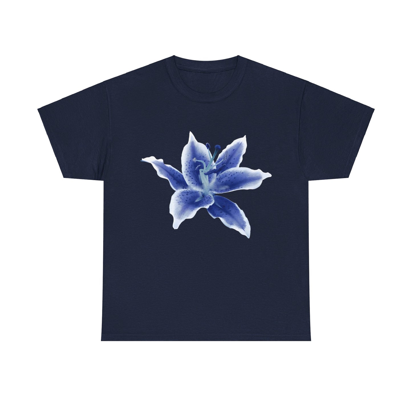 ''Blue Lilly Flower'' Classic Tee